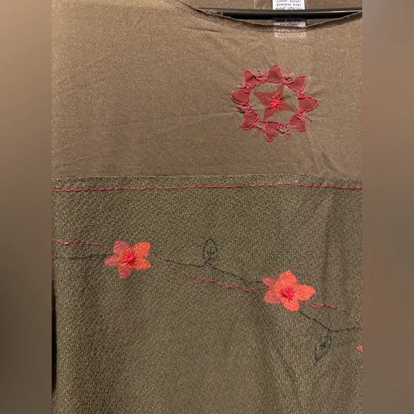 90s Calvin Klein Embroidery Sweat Vintage 90s Calvin Klein embroidered single stitch